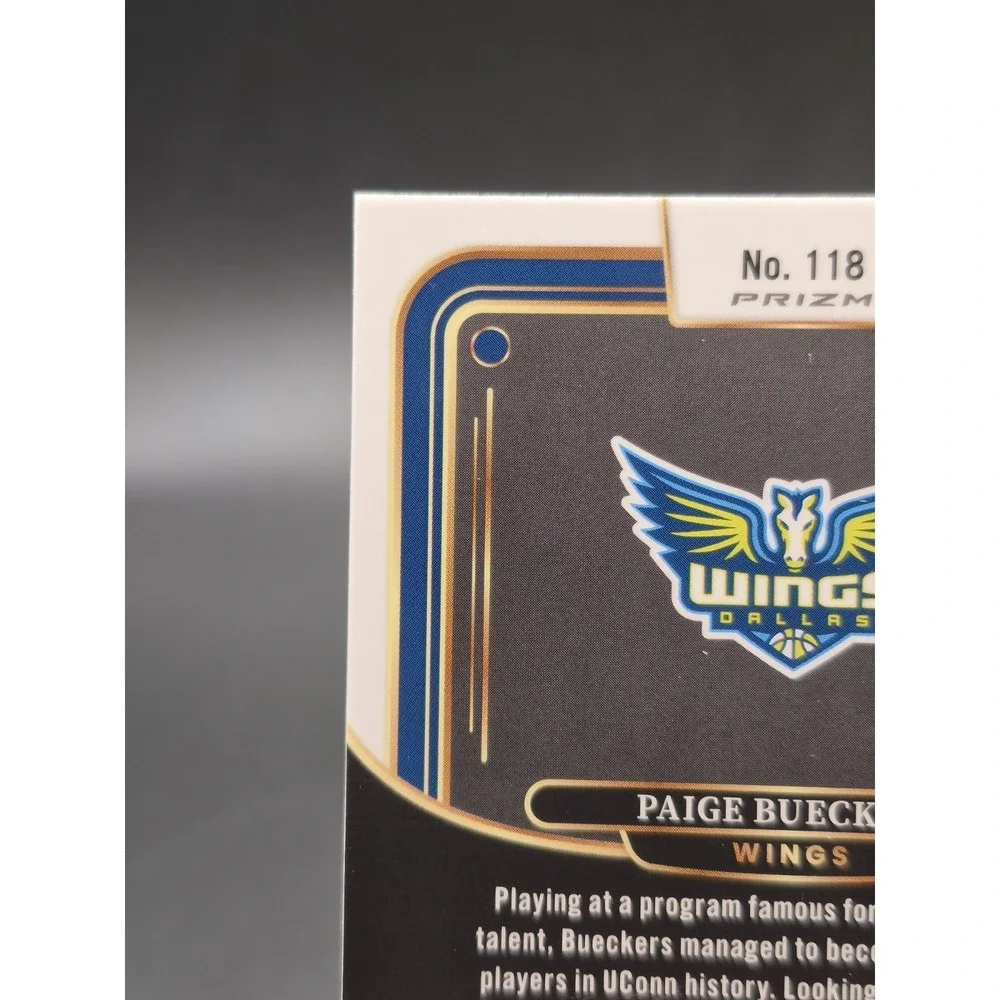 2025 Select WNBA Paige Buckers #118 Rookie Silver Prizm Premier Level (RC) Wings